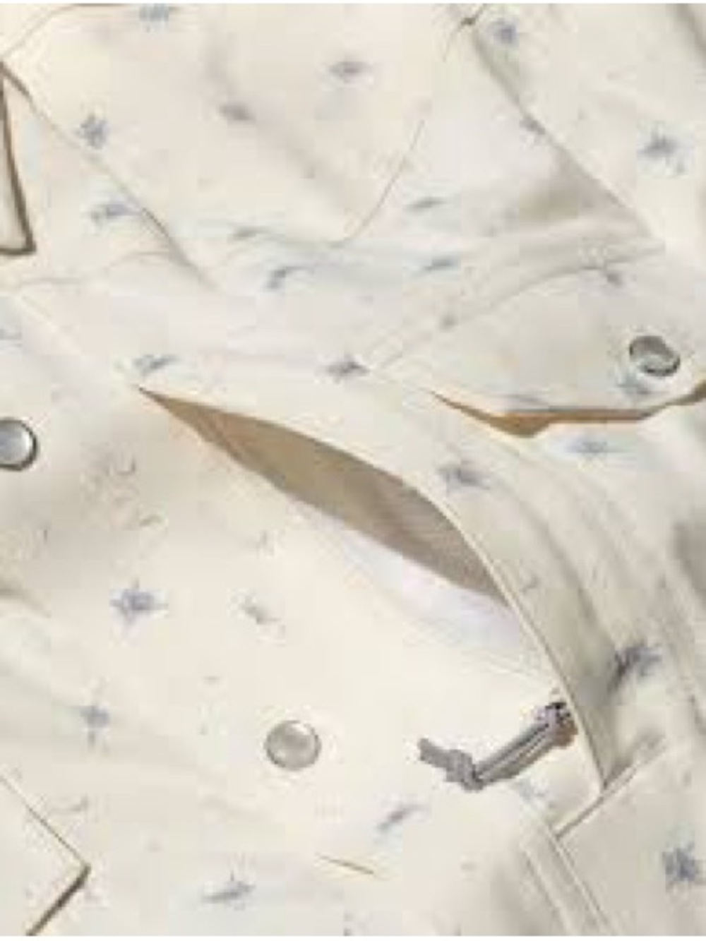 Poncho Short Sleeve Button-Down Shirt in yellow with Subtle Print - Picture 3 of 6